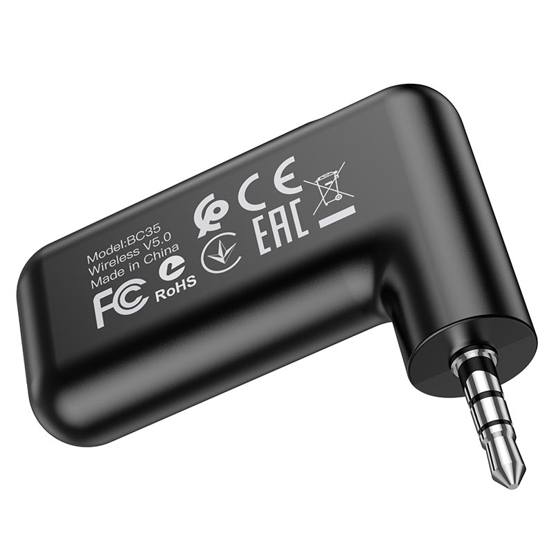 Bluetooth Car Receiver BOROFONE BC35 (адаптер Bluetooth для автомагнитолы c AUX 3.5mm входом)
