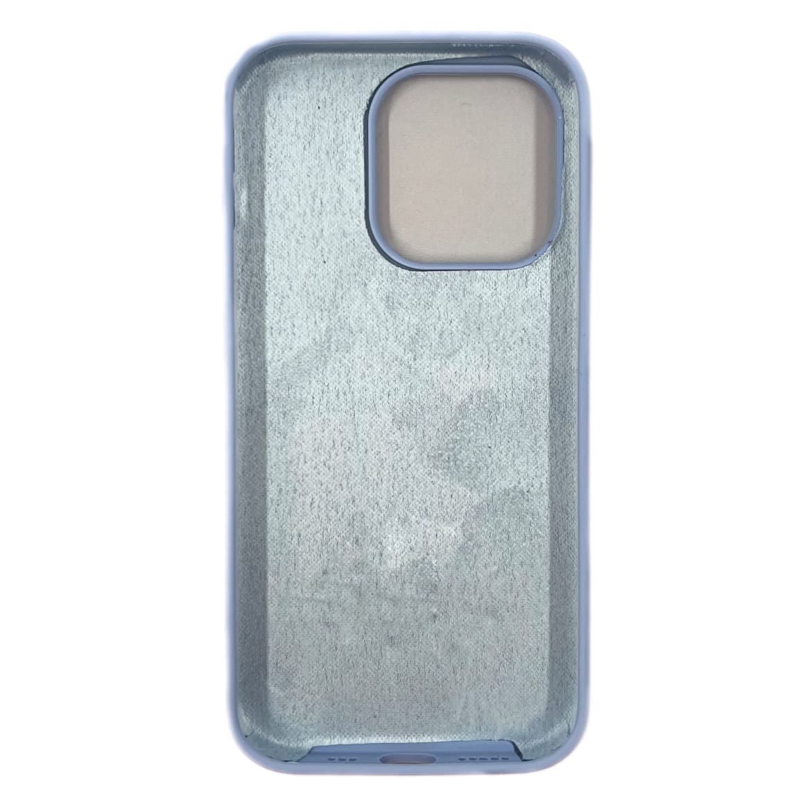 Чехол силиконовый гладкий Soft Touch iPhone 14 Pro, лавандовый №5 (закрытый низ)