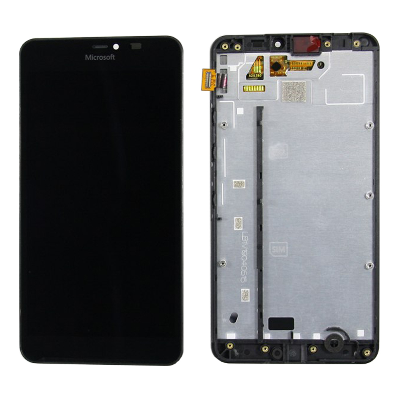 Дисплей Microsoft 640 XL (RM-1067) в сборе(Черный)