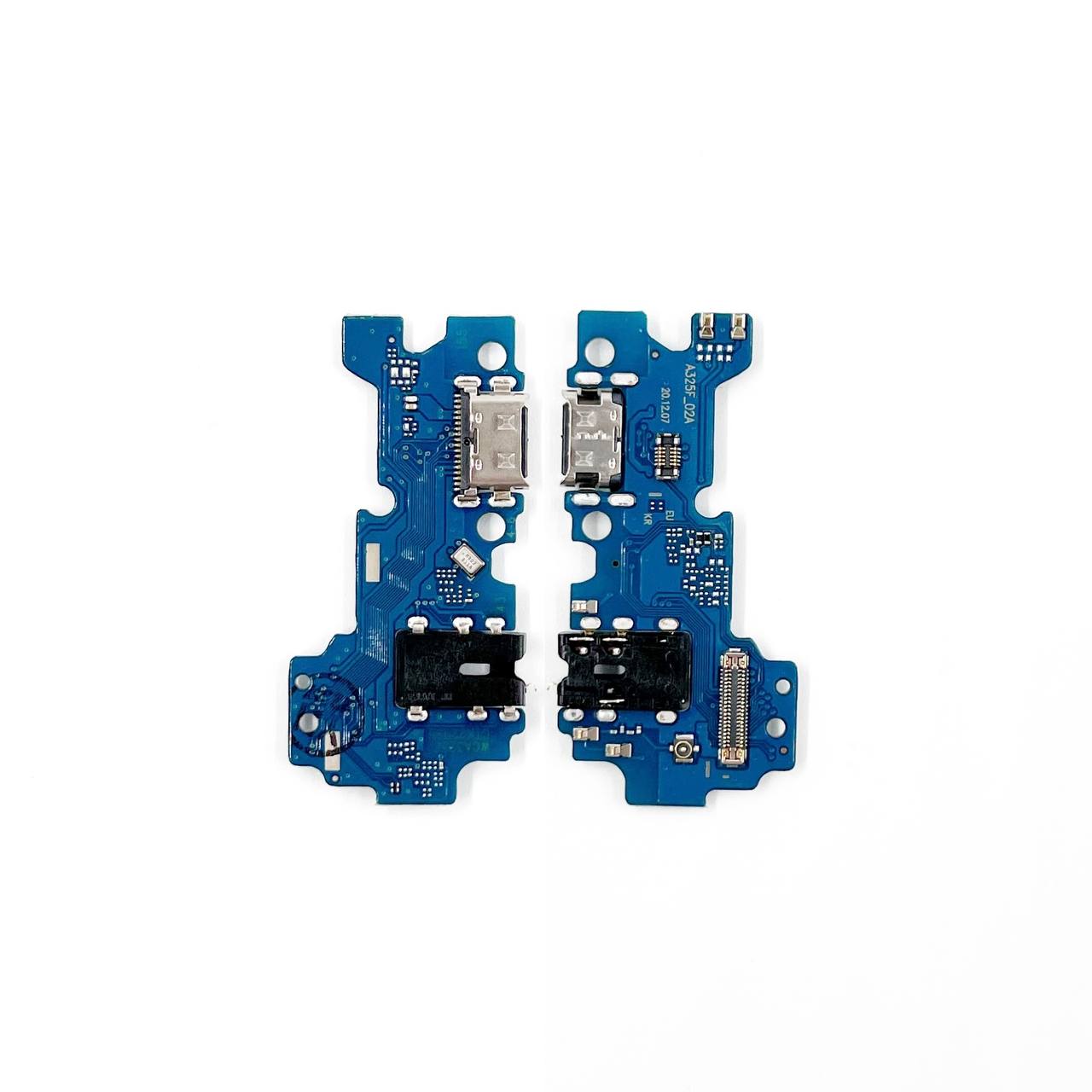 Шлейф Samsung A325F (A32) c разъемом зарядки, разъемом гарнитуры и микрофоном