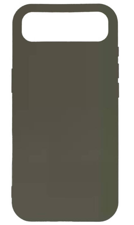 Чехол силиконовый гладкий Soft Touch iPhone 17 Air, глина (закрытый низ)