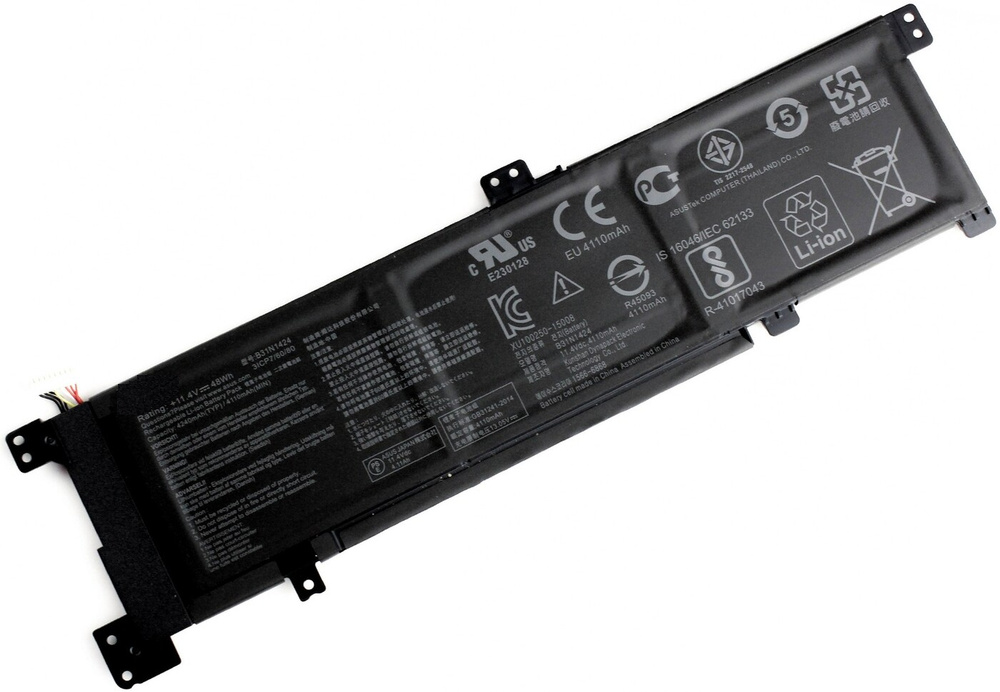 АКБ B31N1424-3S1P для ноутбука Asus K401L 11.4V 48Wh (OEM) черная