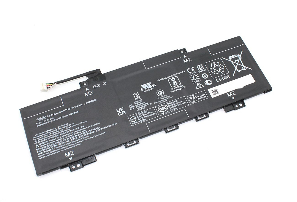 АКБ PC03XL для ноутбука HP Pavilion Aero 13-BE 11.55V 43.3Wh (Org)