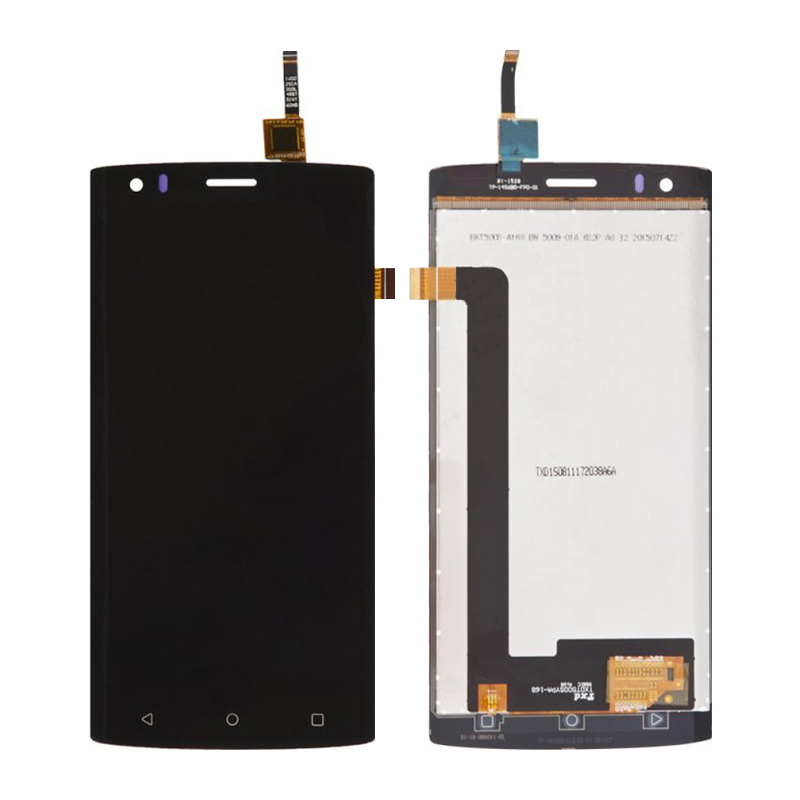 Дисплей Fly FS502 в сборе с тачскрином (Черный)