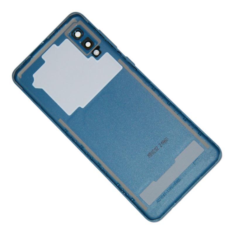 Задняя крышка для Samsung A02 SM-A022, синяя