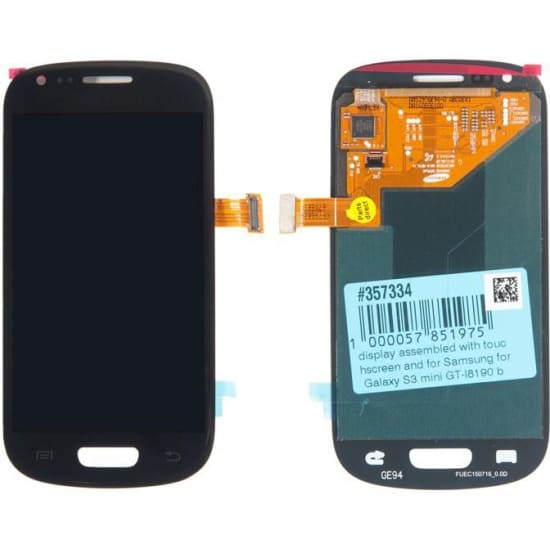 Дисплей Samsung i8190 Galaxy S3 mini в сборе с тачскрином, Черный