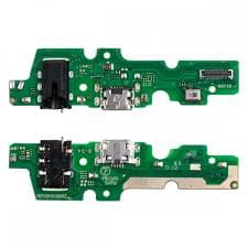 Шлейф Infinix Hot 10 Play/11/11 Play (X688C) плата на системный разъем+разъем гарнитуры (Org)