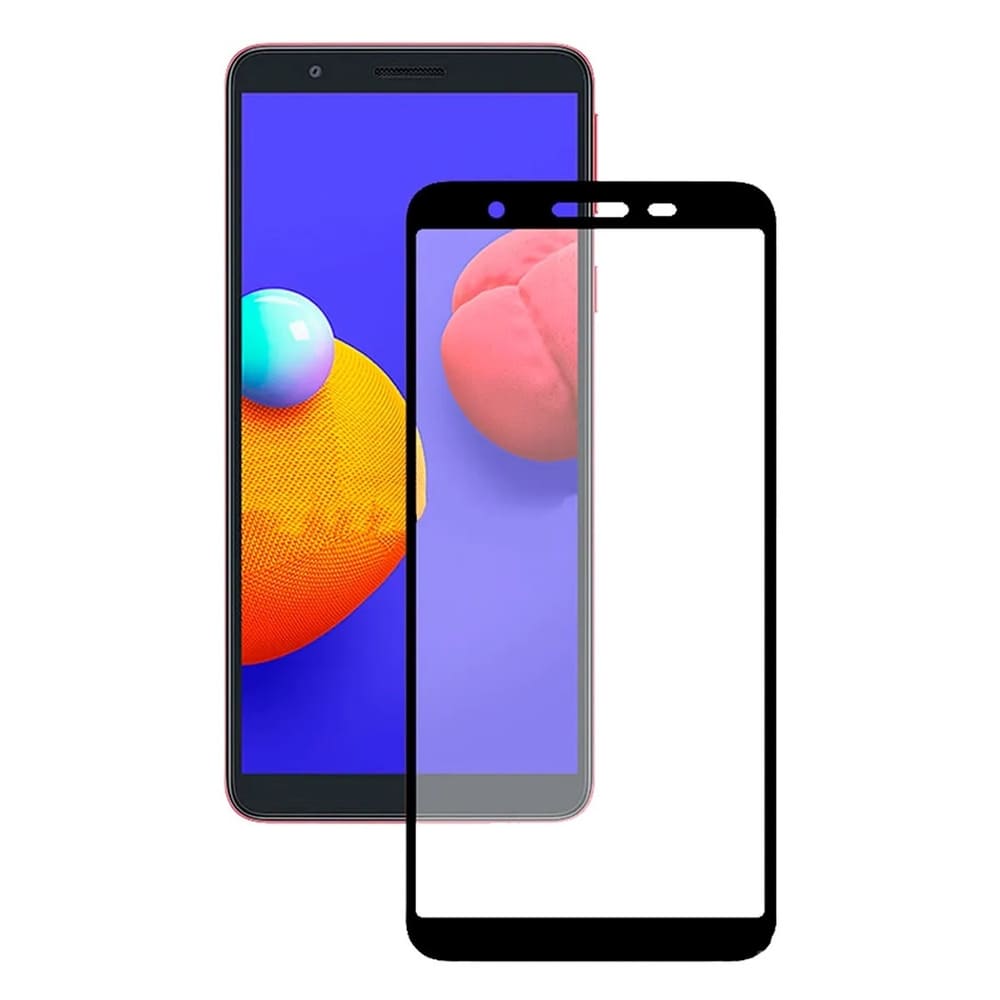 Стекло Samsung A715F, черное