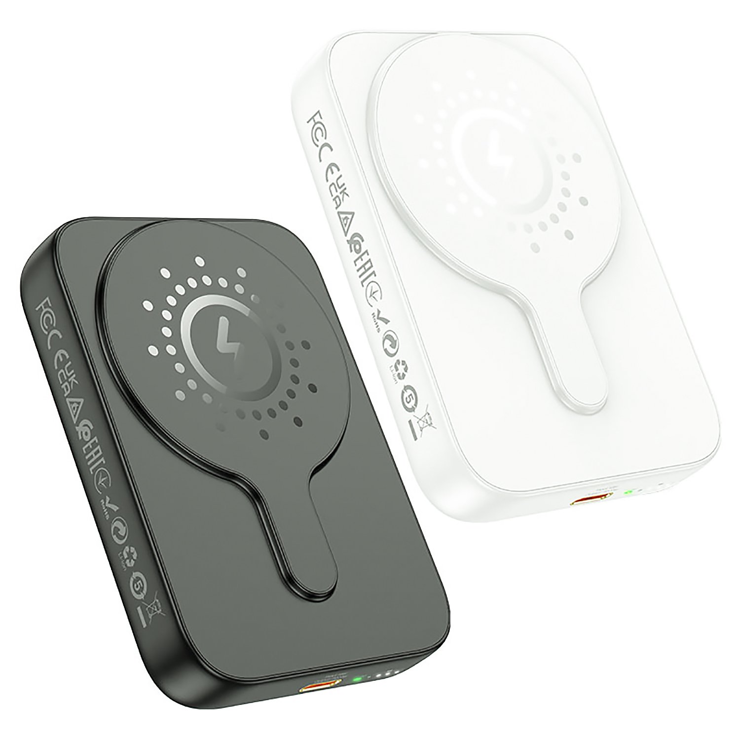 Внешний аккумулятор Power Bank 5000 mAh Hoco J117, PD20W, Magsafe, Type-C/Type-C, черный