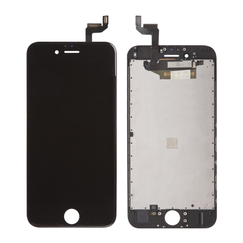 Дисплей iPhone 6S в сборе с тачскрином, Черный (LCD OR/ переклей)