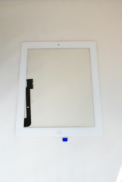Тачскрин iPad 3/ 4 с кнопкой Home (A1416/ A1430/ A1403/ A1458), Белый (Org)