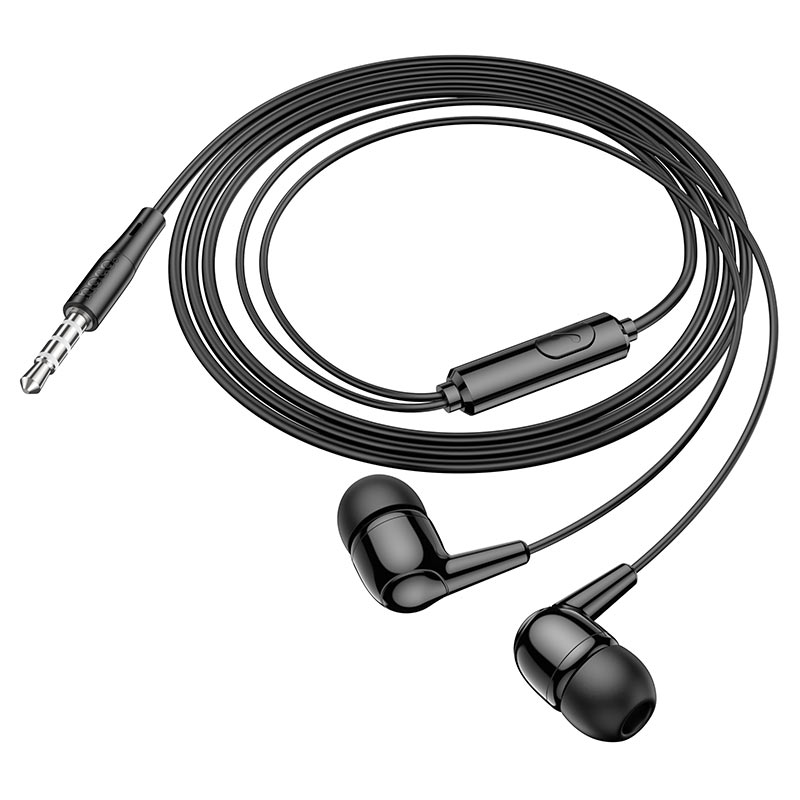 Наушники HOCO M97 Enjoy universal earphones with mic., черные