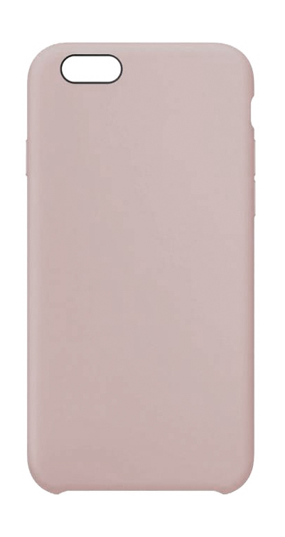 Чехол силиконовый гладкий Soft Touch iPhone 6/ 6S, розовый песок (без логотипа)