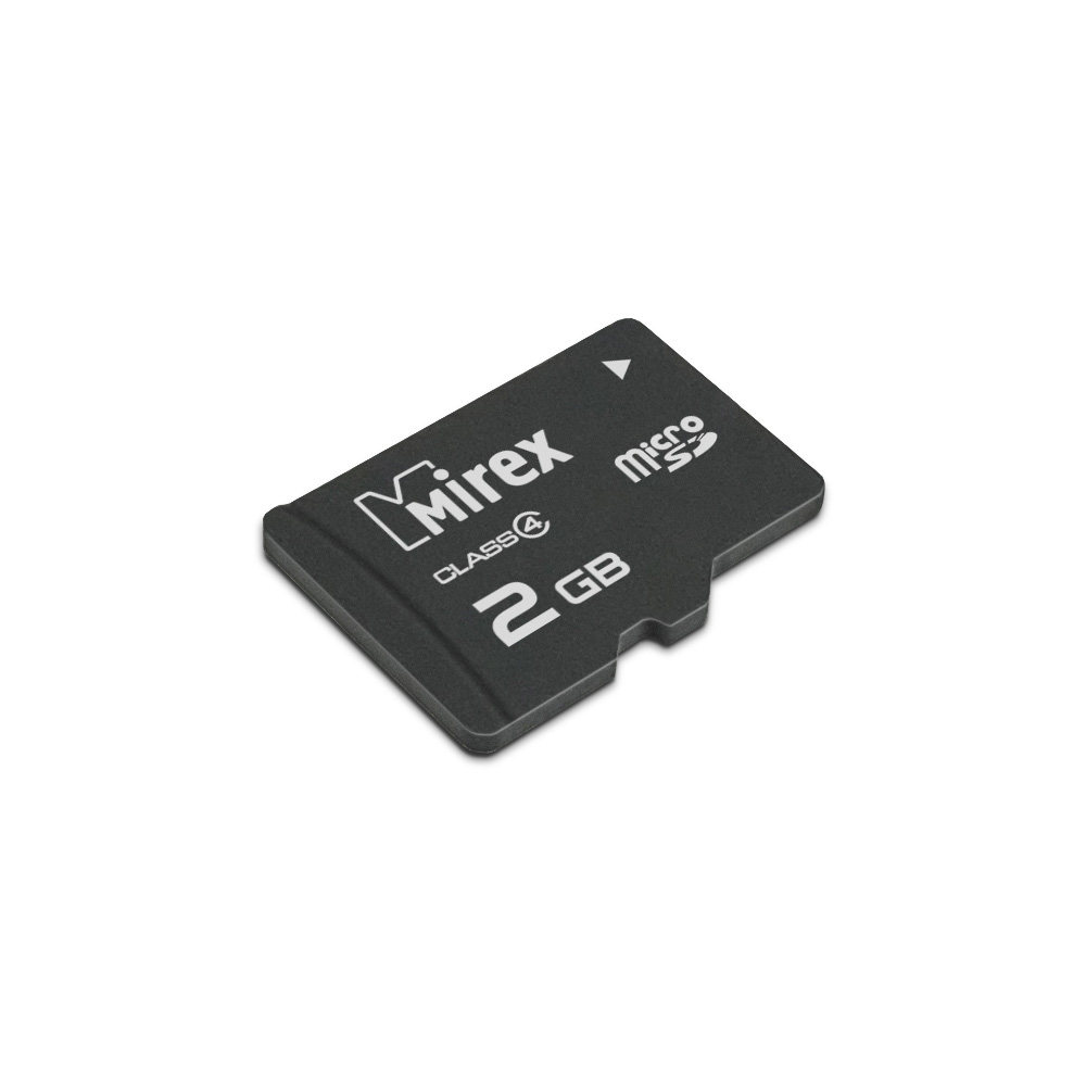 Карта памяти MicroSD Mirex 02 GB класс 4