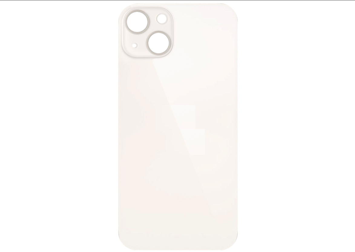 Задняя крышка iPhone 13 стеклянная, легкая установка , белый