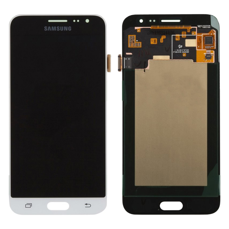 Дисплей Samsung J320F Galaxy J3 2016 в сборе с тачскрином, Белый (копия TFT яркость регулируется)