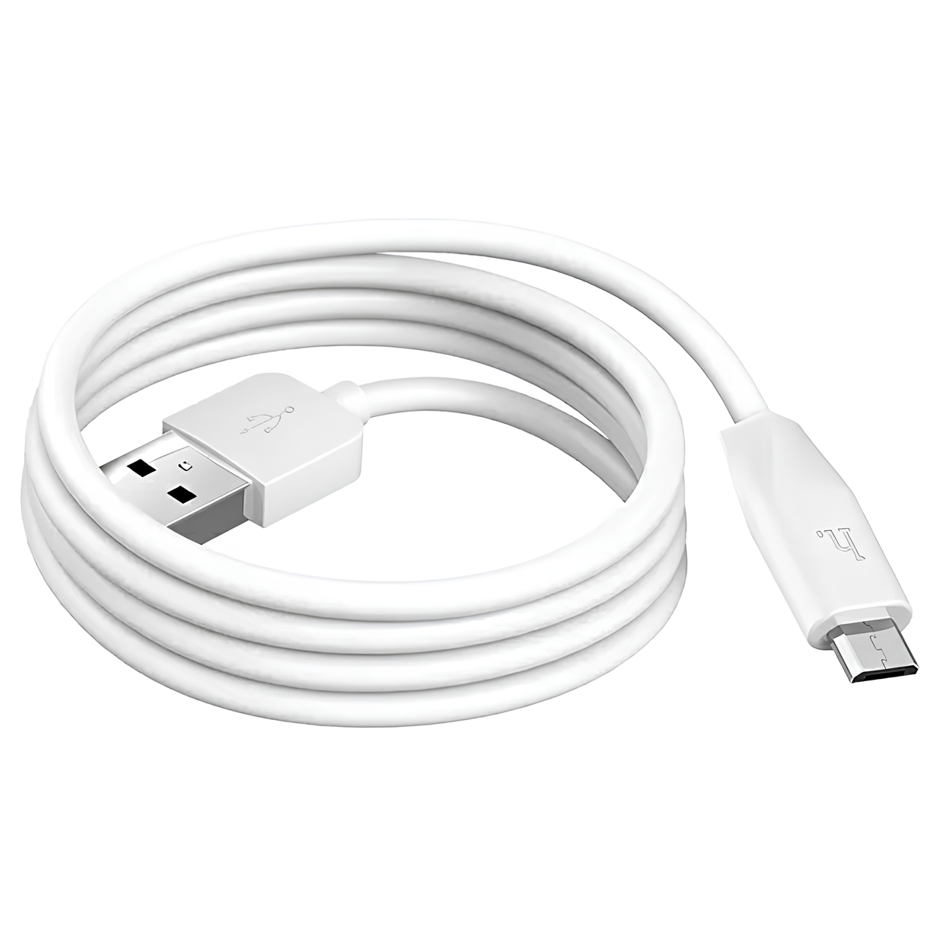 USB кабель micro USB HOCO X1 Rapid (100см. 2.1A), белый