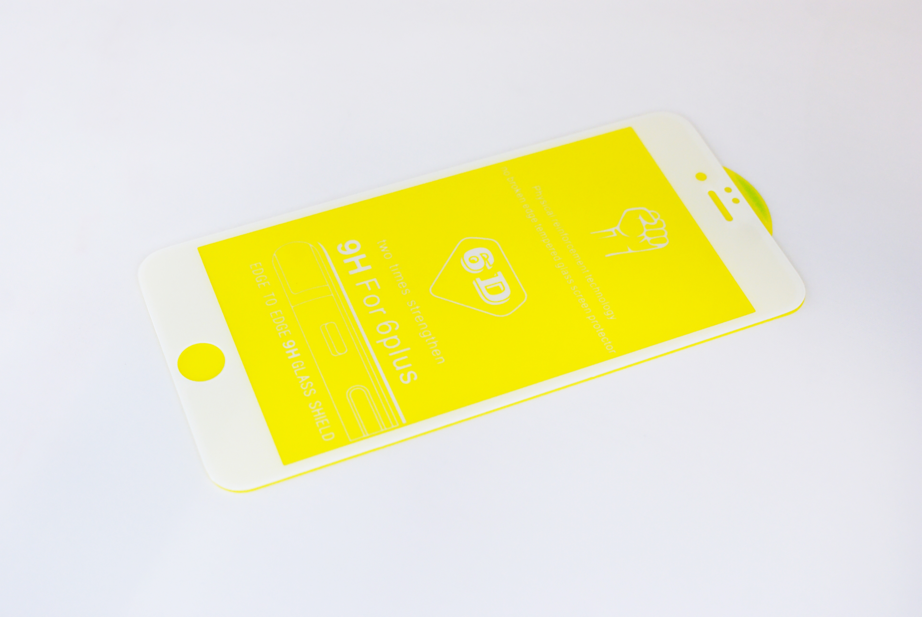 Защитное стекло iPhone 6 Plus/ 6S Plus 5-10D, белое