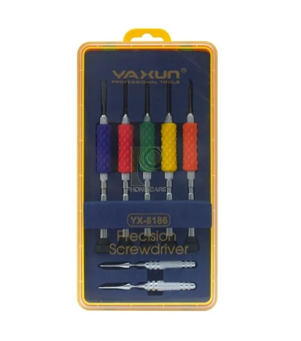 Набор отверток Ya Xun YX8186 в комплекте 7 отверток, для Iphone 7