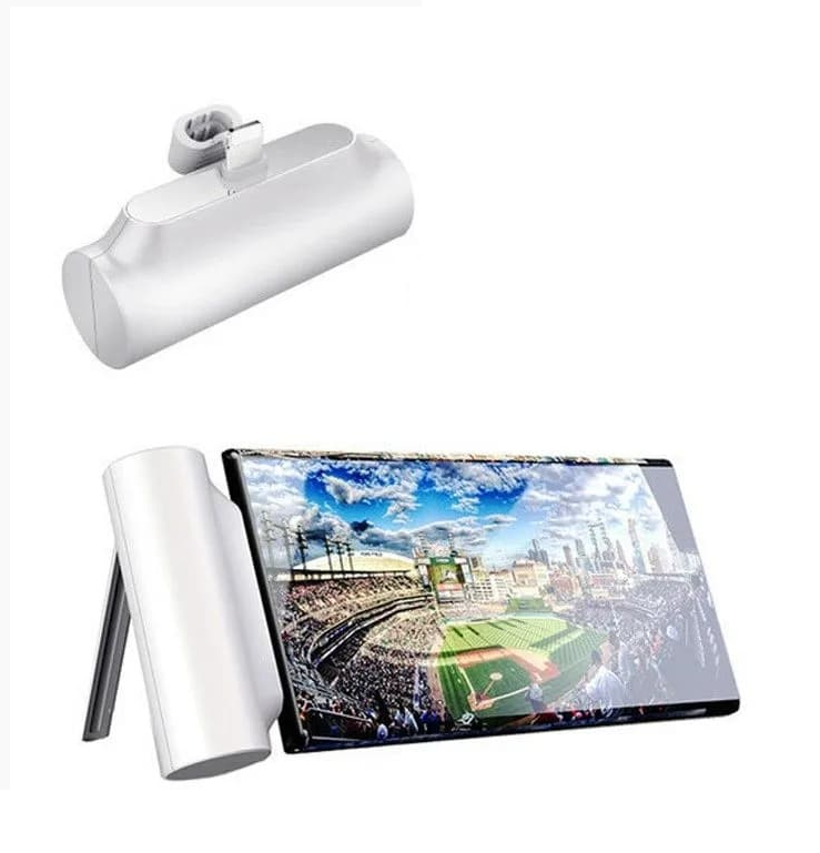 Внешний аккумулятор Power Bank 5000 mAh HOCO J106 Pocket power bank (Lightning), белый