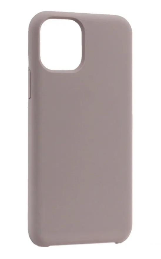 Чехол силиконовый гладкий Soft Touch iPhone 11 Pro Max, пепельный №7