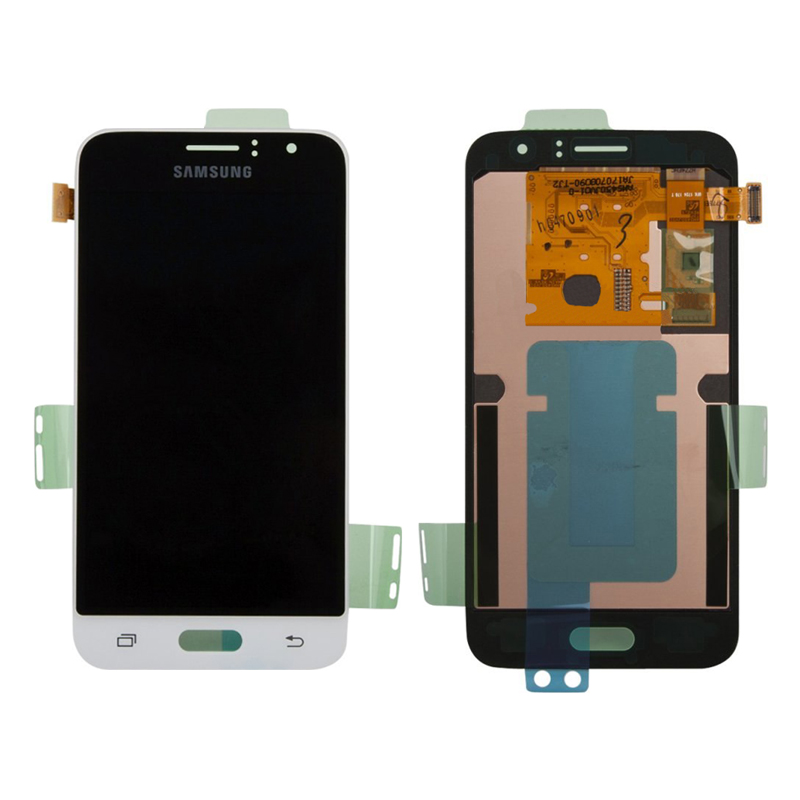 Дисплей Samsung J120F Galaxy J1 2016 в сборе с тачскрином Белый (копия TFT яркость регулируется)
