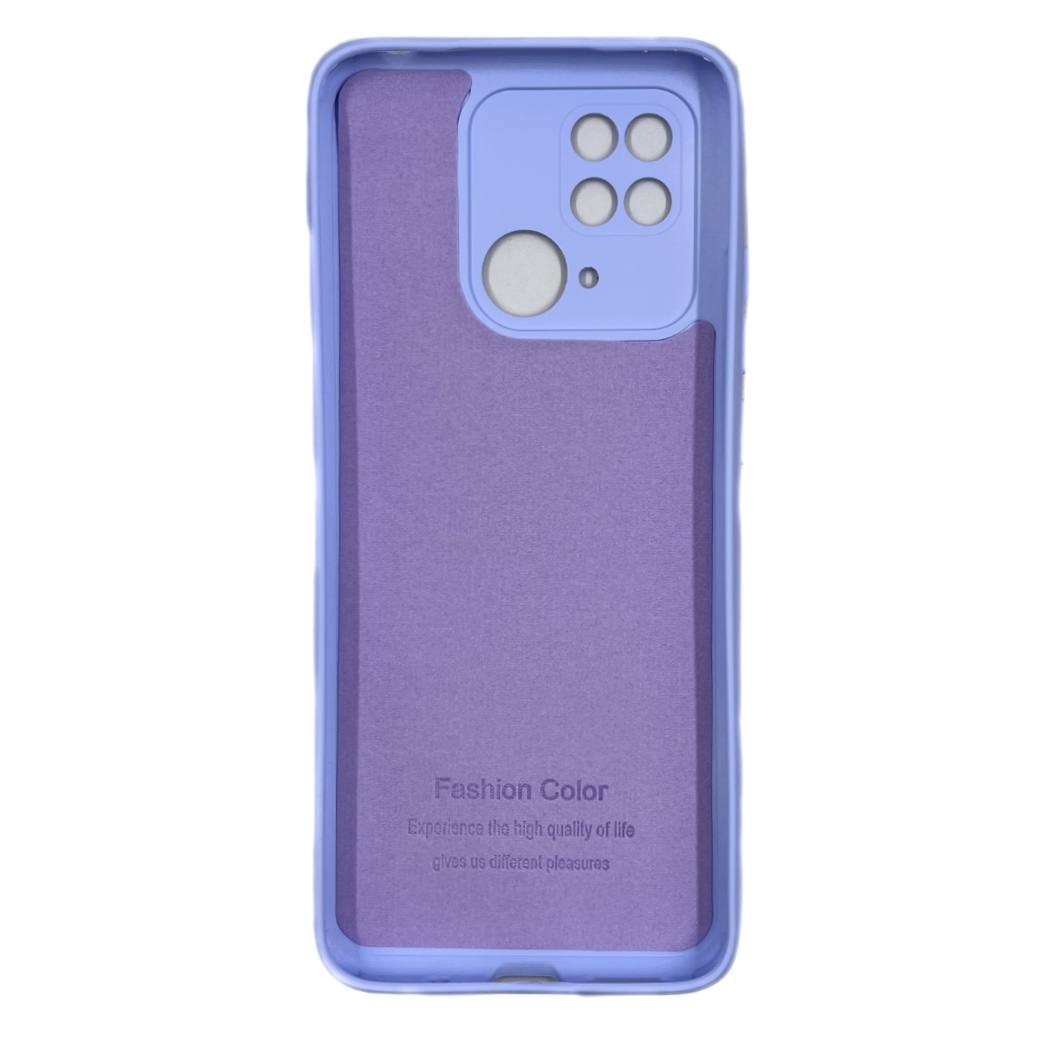 Чехол силиконовый гладкий Soft Touch Xiaomi Redmi 10C, сиреневый