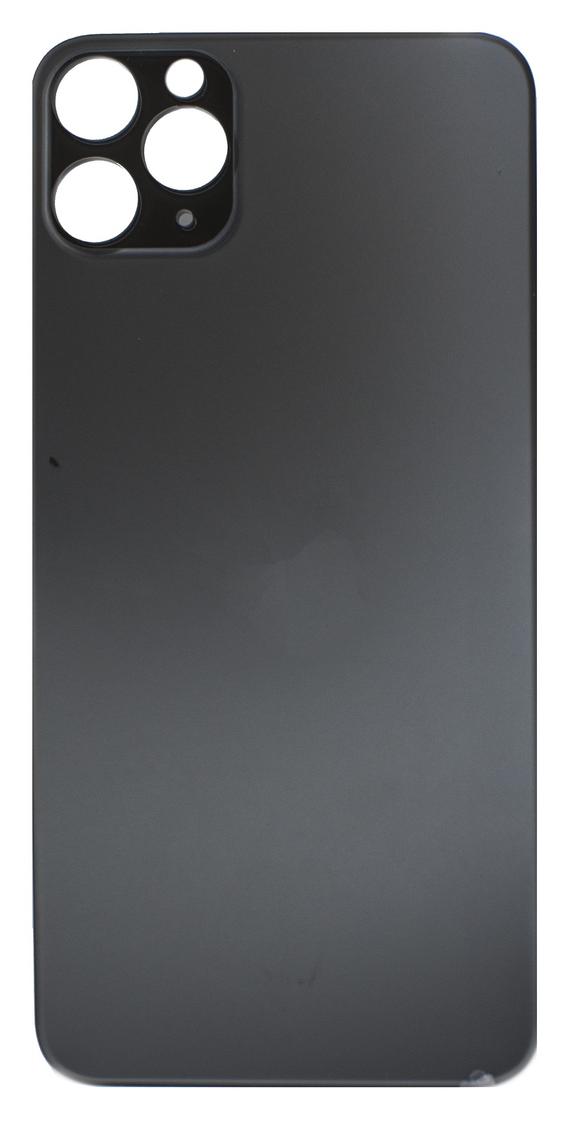 Задняя крышка iPhone 11 Pro Max стеклянная, легкая установка, серая (CE)