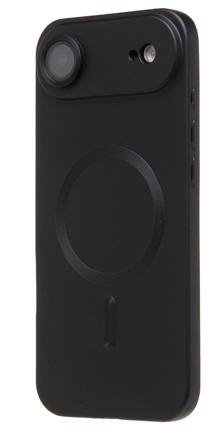 Чехол силиконовый MagSafe Matte iPhone 17 Air, черный