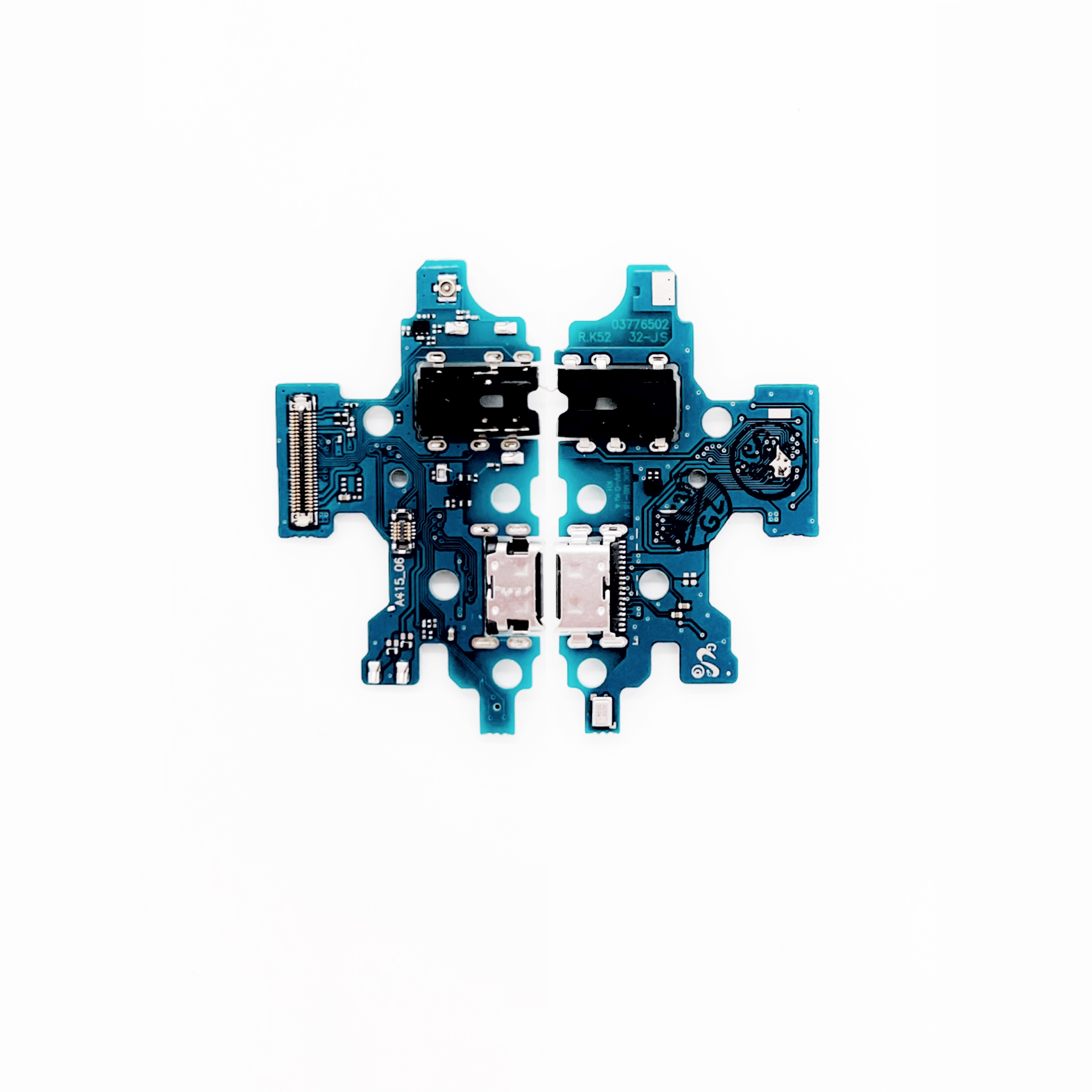 Шлейф Samsung A415F (A41) на разъем зарядки, разъем гарнитуры и микрофон