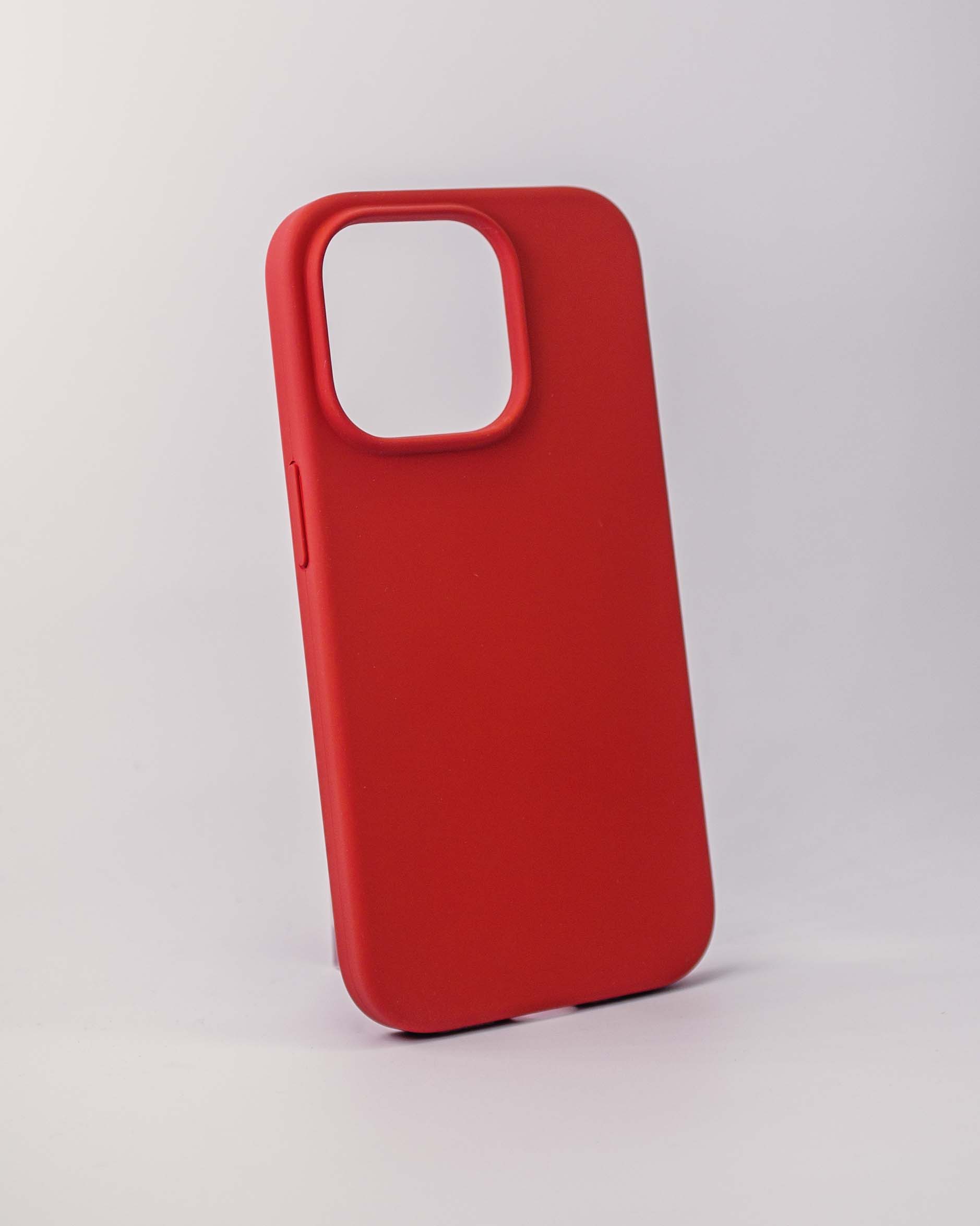 Чехол Piblue iPhone 14 Pro Silicone MagSafe, красный