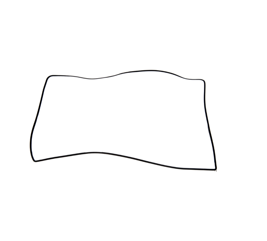 Уплотнитель крышки матрицы MacBook Air 13" Retina A1932 A2179 A2337 (Org)