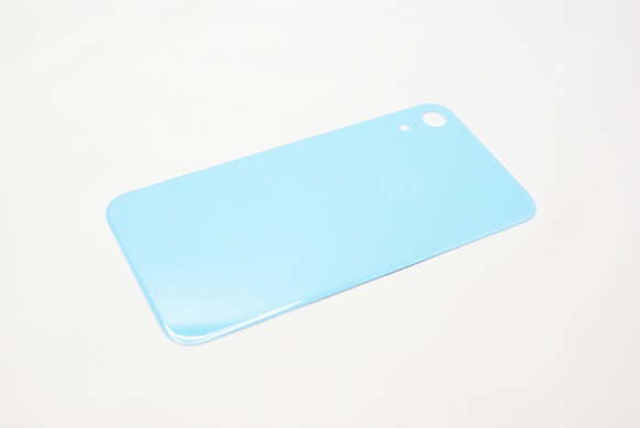 Задняя крышка iPhone XR стеклянная, синий