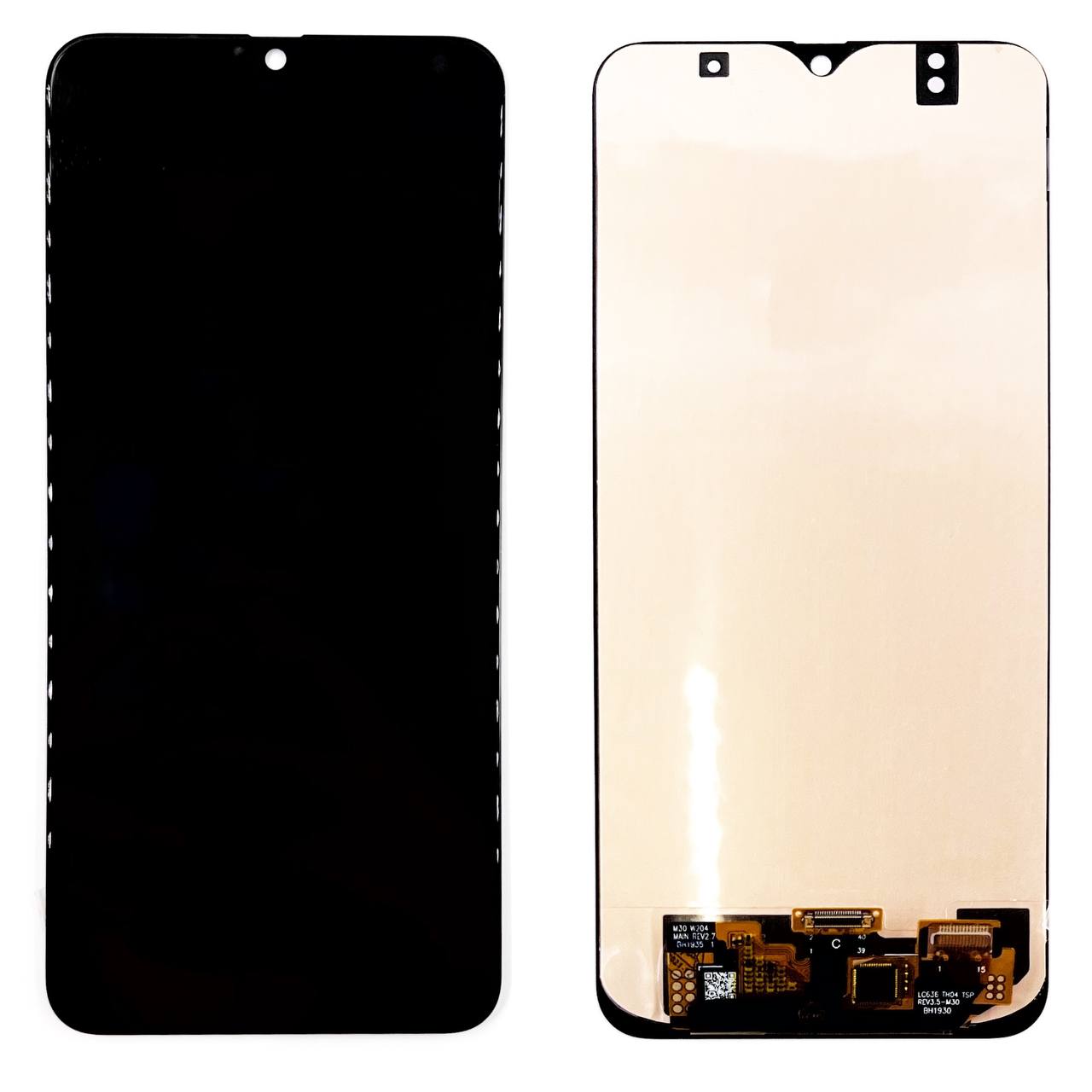 Дисплей Samsung M215/ M315/ M305/ M307 Galaxy M21/ M31/ M30/ M30s (2020) + тачскрин (черный) (OLED)